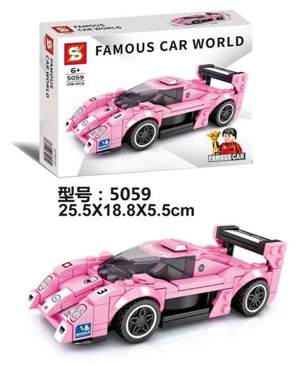 Legendary Driver Assembly: Toyota GT-One Endurance Racer iBLOCK PL-920-132 image 1