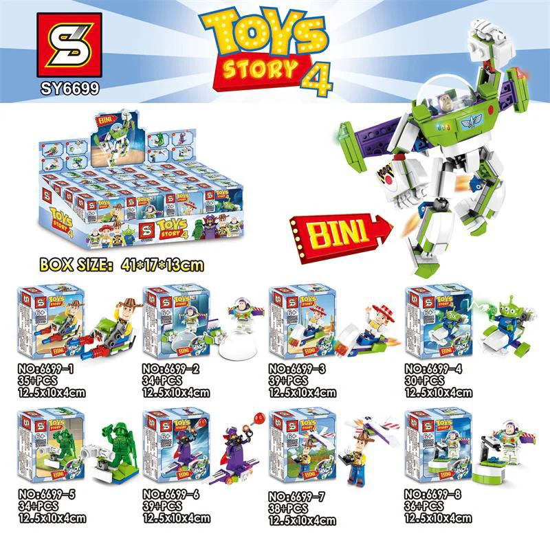 General mobilization of toys: Buzz Lightyear 8 SY6699-4 image 13