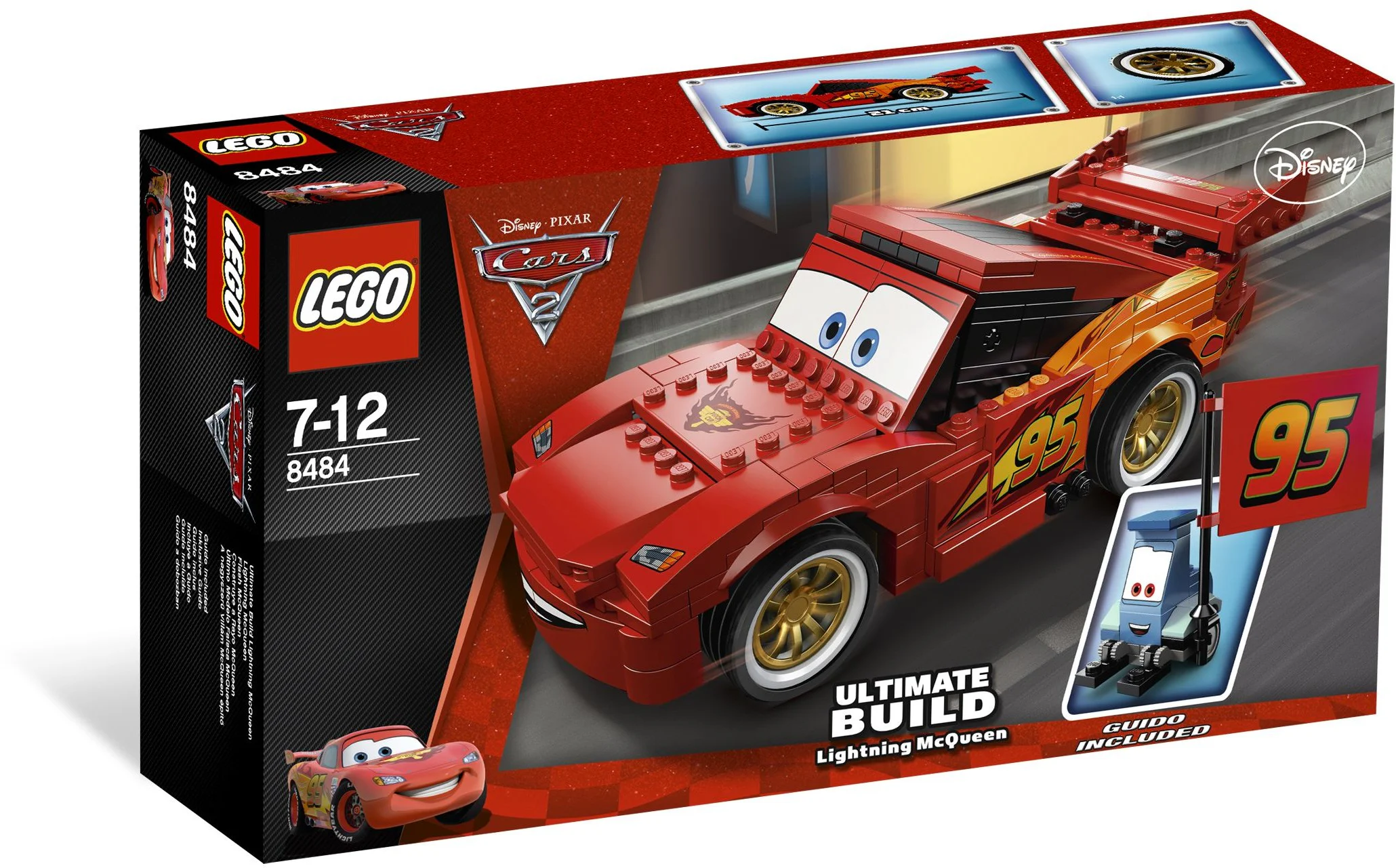 Indy Car Champion: Flash McQueen 乐高 LEGO 8484 image 2