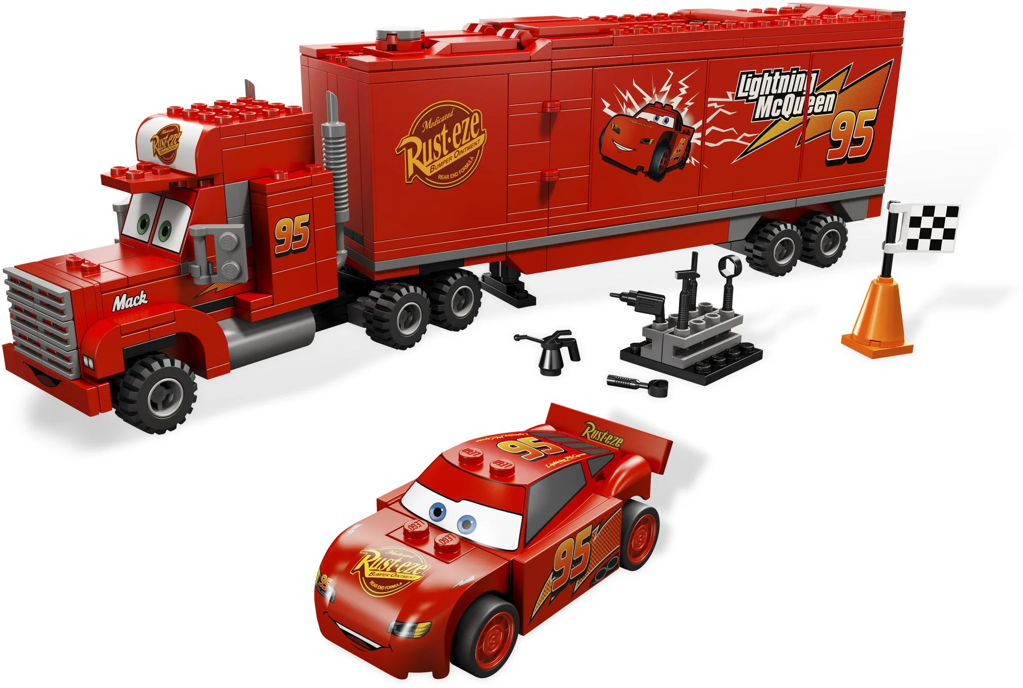 Racing's Greatest Champion: The Mackenzie Misadventures 乐高 LEGO 8486