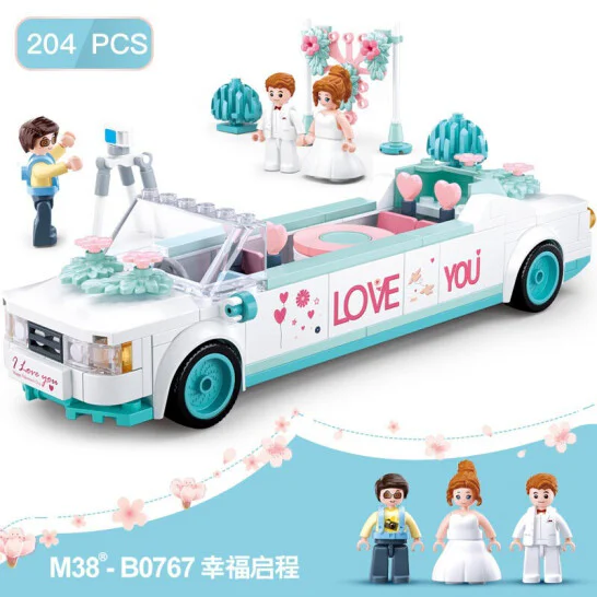 Happy diary wedding season: Happy journey 小鲁班 Sluban M38-B0767 image 1