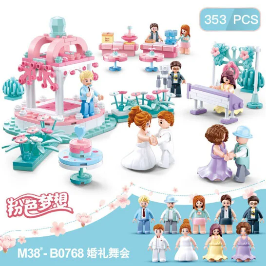 Happy Diary Wedding Season: Wedding Party 小鲁班 Sluban M38-B0768 image 1