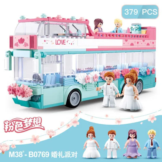 Happy diary wedding season: wedding party 小鲁班 Sluban M38-B0769 image 1