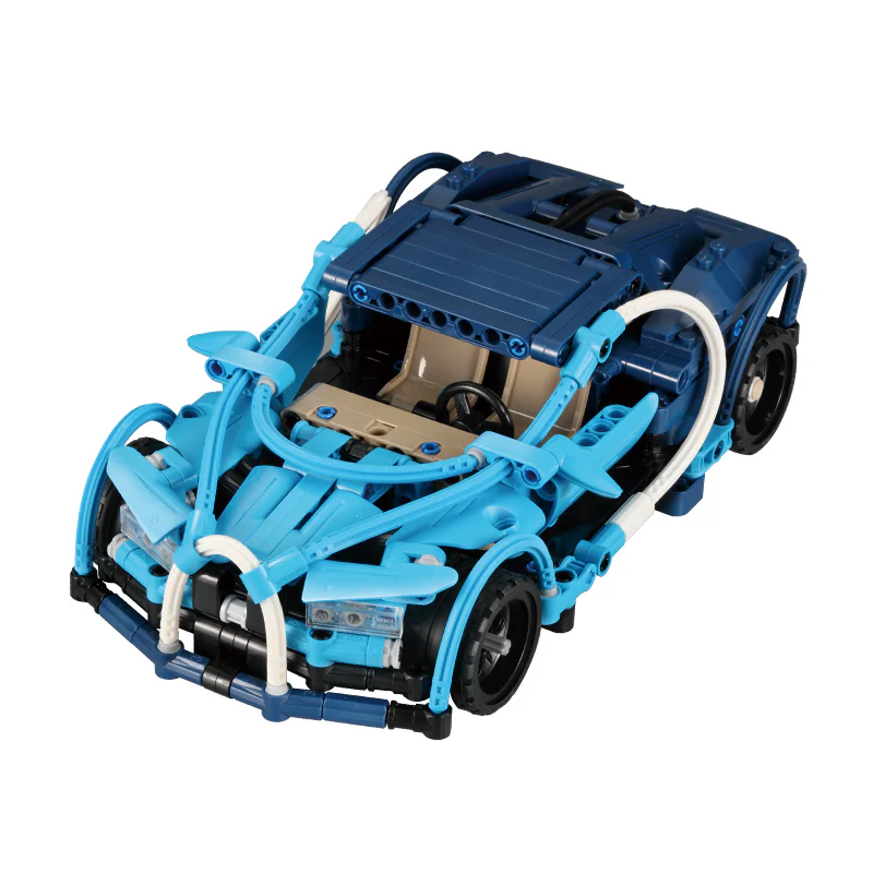 STEAM SERIES: BLUE MIRAGE (SIX IN ONE) SET OF RETRIEVING BLOCKS 咔搭 CaDA/双鹰 DoubleE C52015 image 3