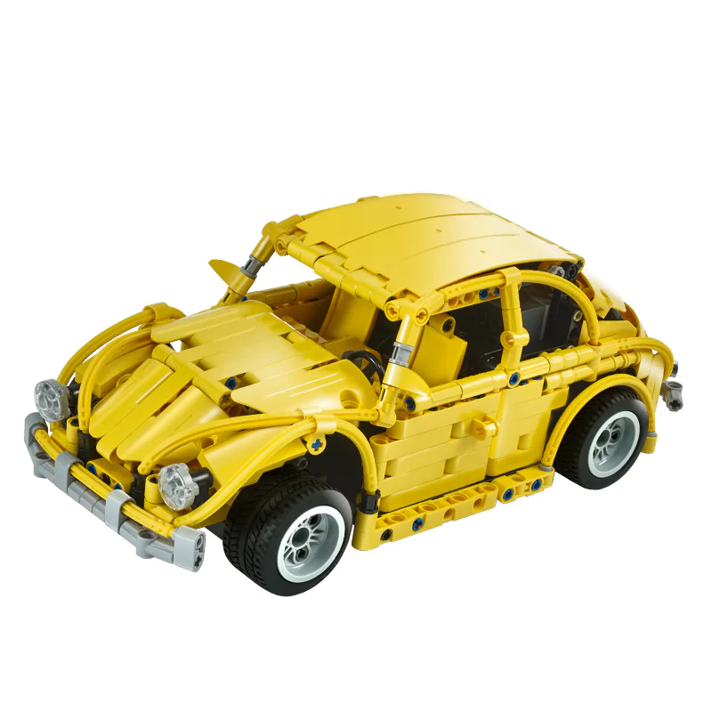 TRANSFORMING ROBOT: B127 - ROYAL BEE BUMBLEBEE, YELLOW BEATLES 咔搭 CaDA/双鹰 DoubleE C51029 image 3