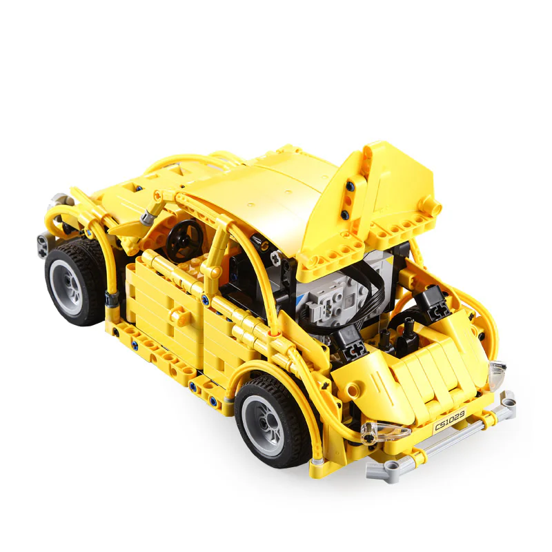 TRANSFORMING ROBOT: B127 - ROYAL BEE BUMBLEBEE, YELLOW BEATLES 咔搭 CaDA/双鹰 DoubleE C51029 image 4