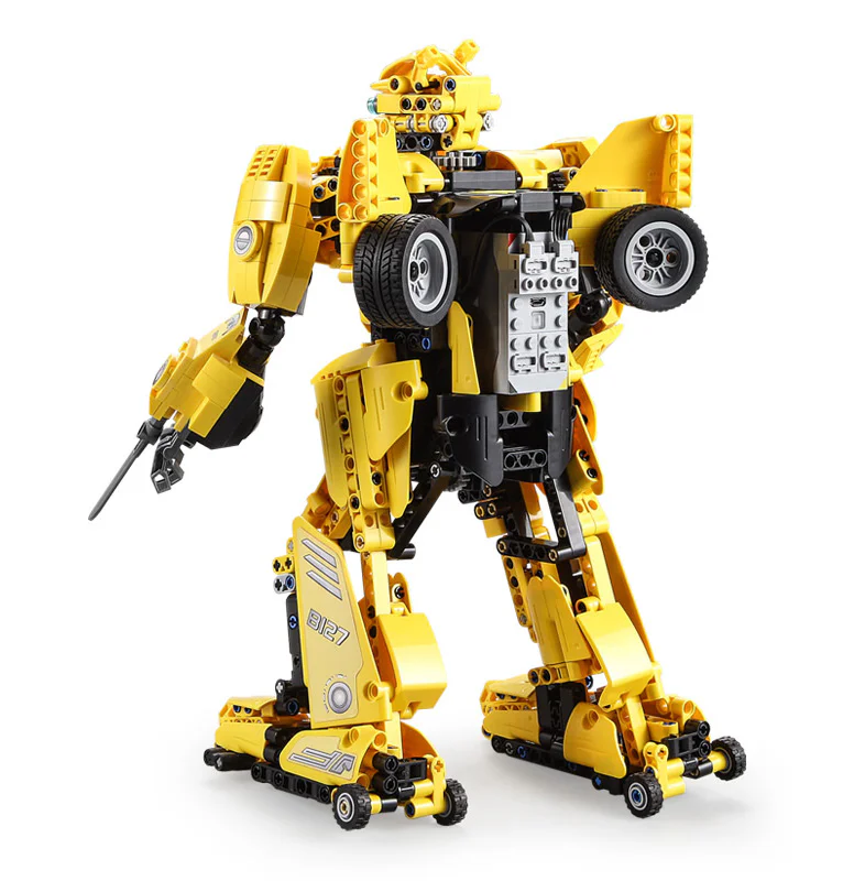 TRANSFORMING ROBOT: B127 - ROYAL BEE BUMBLEBEE, YELLOW BEATLES 咔搭 CaDA/双鹰 DoubleE C51029 image 5