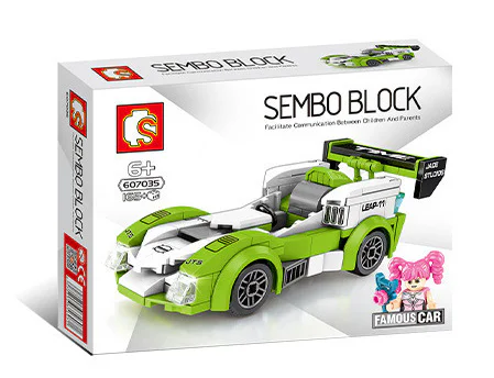 "Famous Car" is a brand name translation, not a direct literal translation. Here's a possible English translation:

"Famous Automobile" 森宝 SEMBO 607033 image 2