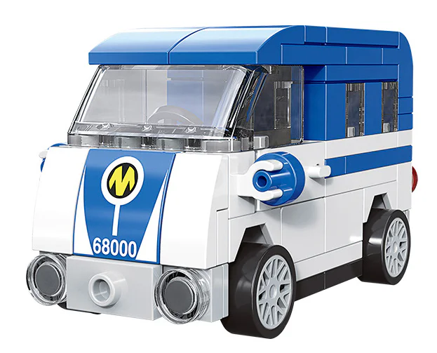 Returner: Blue Star bus 迪库 DECOOL/酷小砖 BrickCool 22007