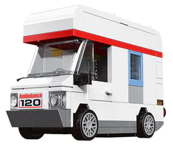Truck: First aid, white RV