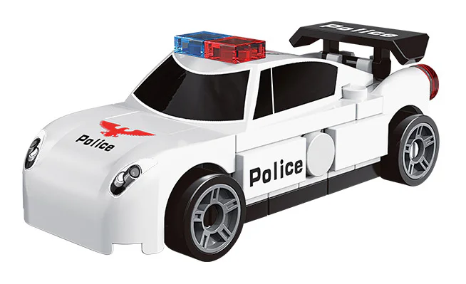 Returner vehicle: Police arrest vehicle 迪库 DECOOL/酷小砖 BrickCool 22012
