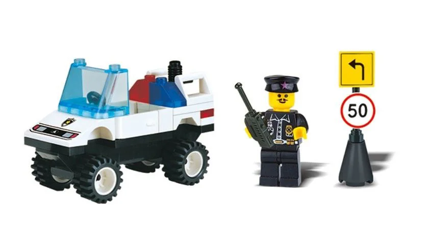 Police: Traffic Command Vehicle 启蒙 QMAN/ENLIGHTEN/Keeppley 124