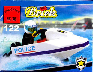 Police: motorboat 启蒙 QMAN/ENLIGHTEN/Keeppley 122 image 1