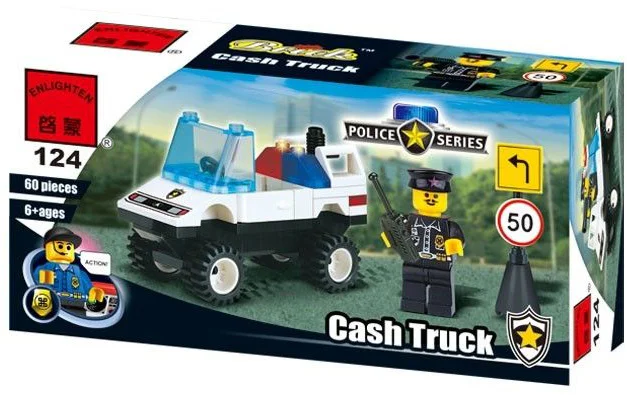 Police: Traffic Command Vehicle 启蒙 QMAN/ENLIGHTEN/Keeppley 124 image 1