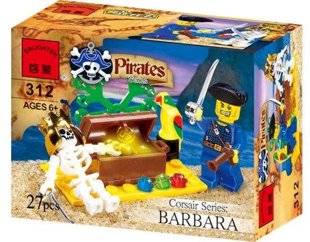 Pirate: Skull Island Quest 启蒙 QMAN/ENLIGHTEN/Keeppley 312 image 1