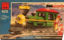 Train: Christmas locomotive