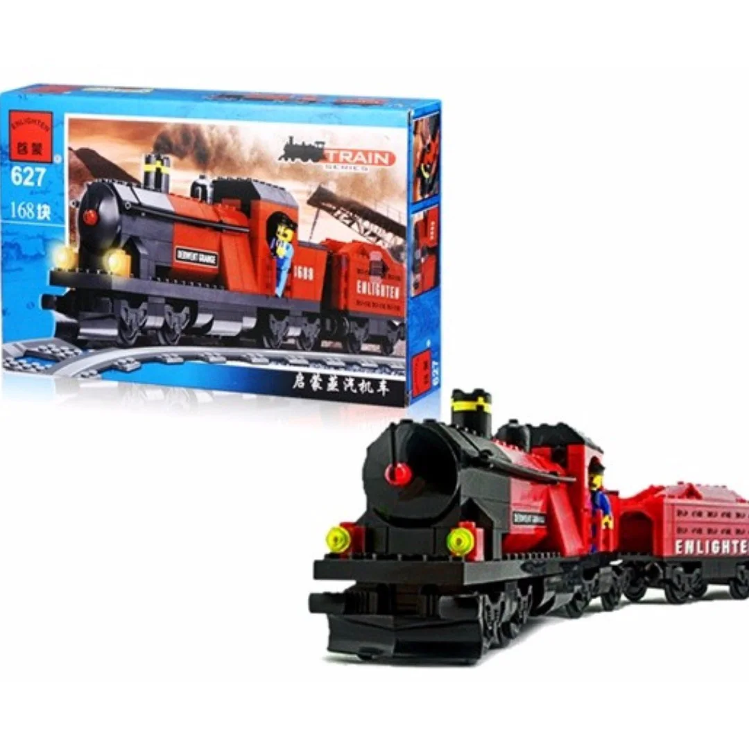 Steam Locomotive: Pioneer of Rail Transport 启蒙 QMAN/ENLIGHTEN/Keeppley 627 image 2