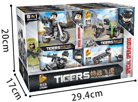 SWAT: 8 small scenes 潘洛斯 PANLOSBRICK 630001 image 3