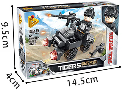 SWAT: 8 small scenes 潘洛斯 PANLOSBRICK 630001 image 4