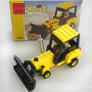 Engineering vehicles: bulldozers 启蒙 QMAN/ENLIGHTEN/Keeppley 0384
