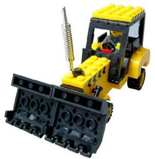 Engineering vehicles: bulldozers 启蒙 QMAN/ENLIGHTEN/Keeppley 0384 image 1