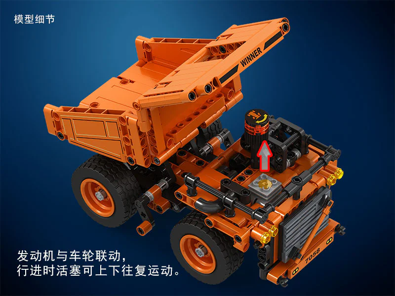 Technology consolidation: mine trucks 卫乐 Winner 7058 image 8