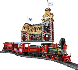 Disney Train and Train Station