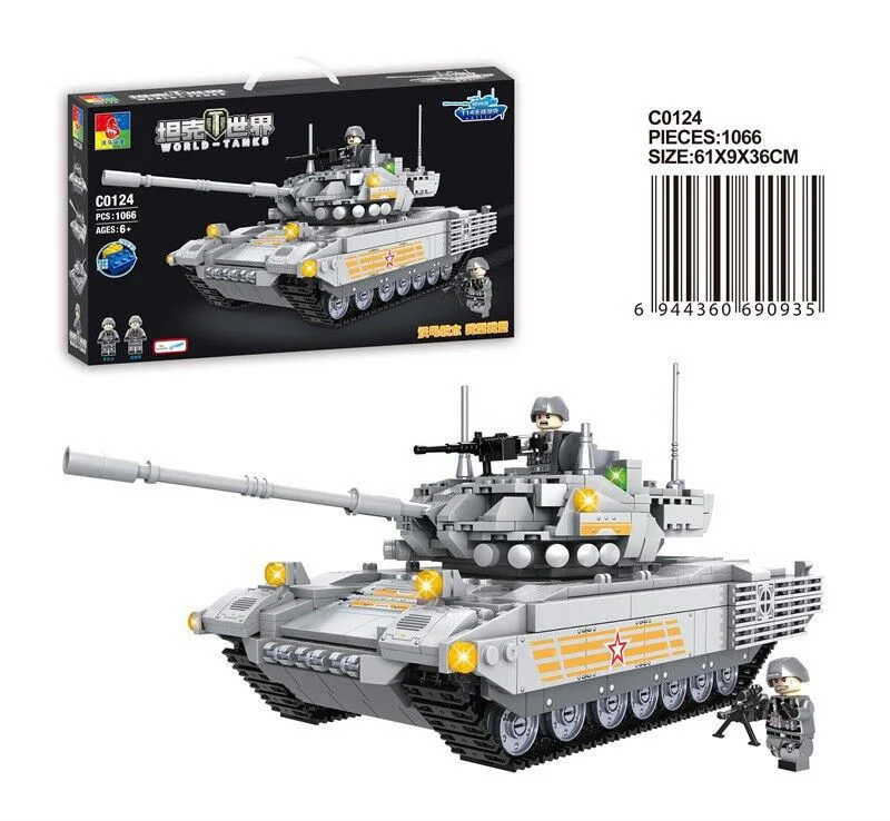 TANK WORLD: AMATEUR T14 MAIN BATTLE TANK 沃马动漫 WOMA C0124 image 1