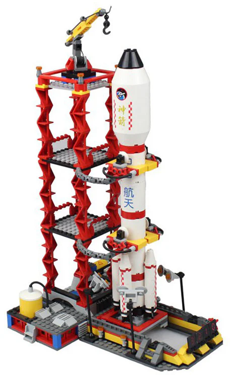 Space: The God's State No. 10 Launch Center 古迪 GUDI 8816 image 4