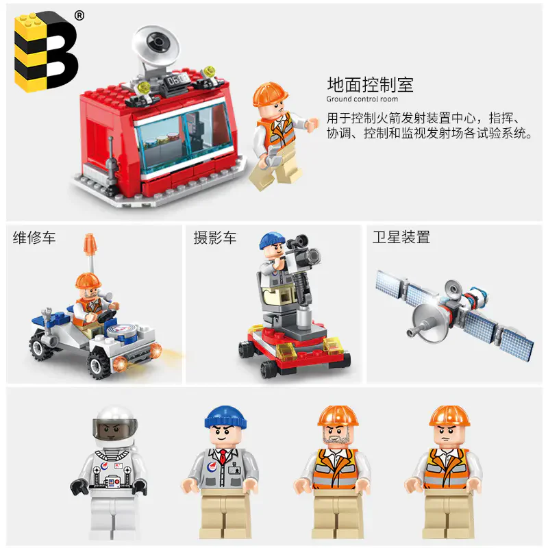 Space: The God's State No. 10 Launch Center 古迪 GUDI 8816 image 8