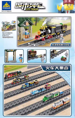 City train: Mao Zedong steam train (small)
