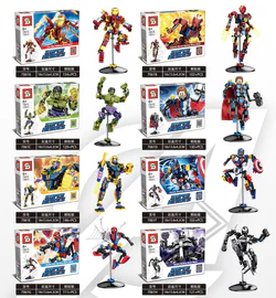 Avengers Character Models: 8 Editions