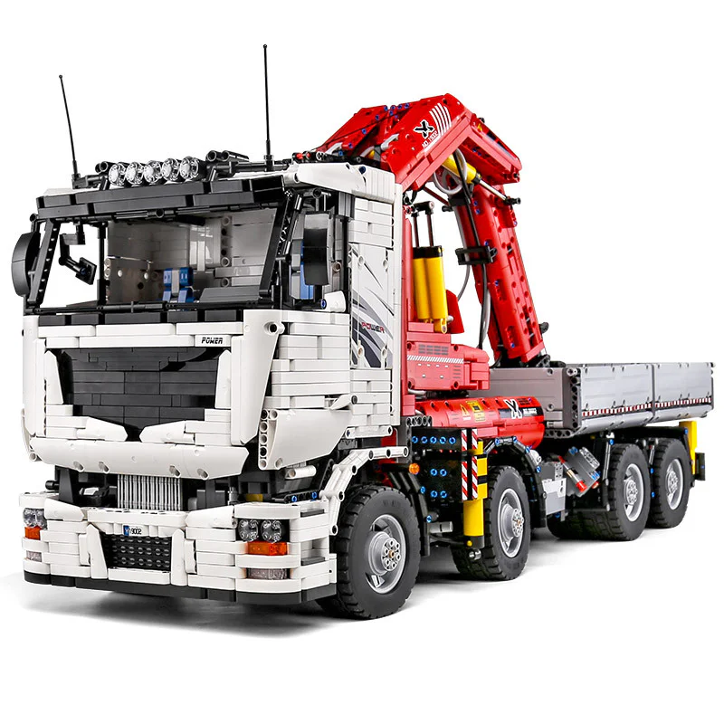 Air-powered winch for crane truck MOC-8800