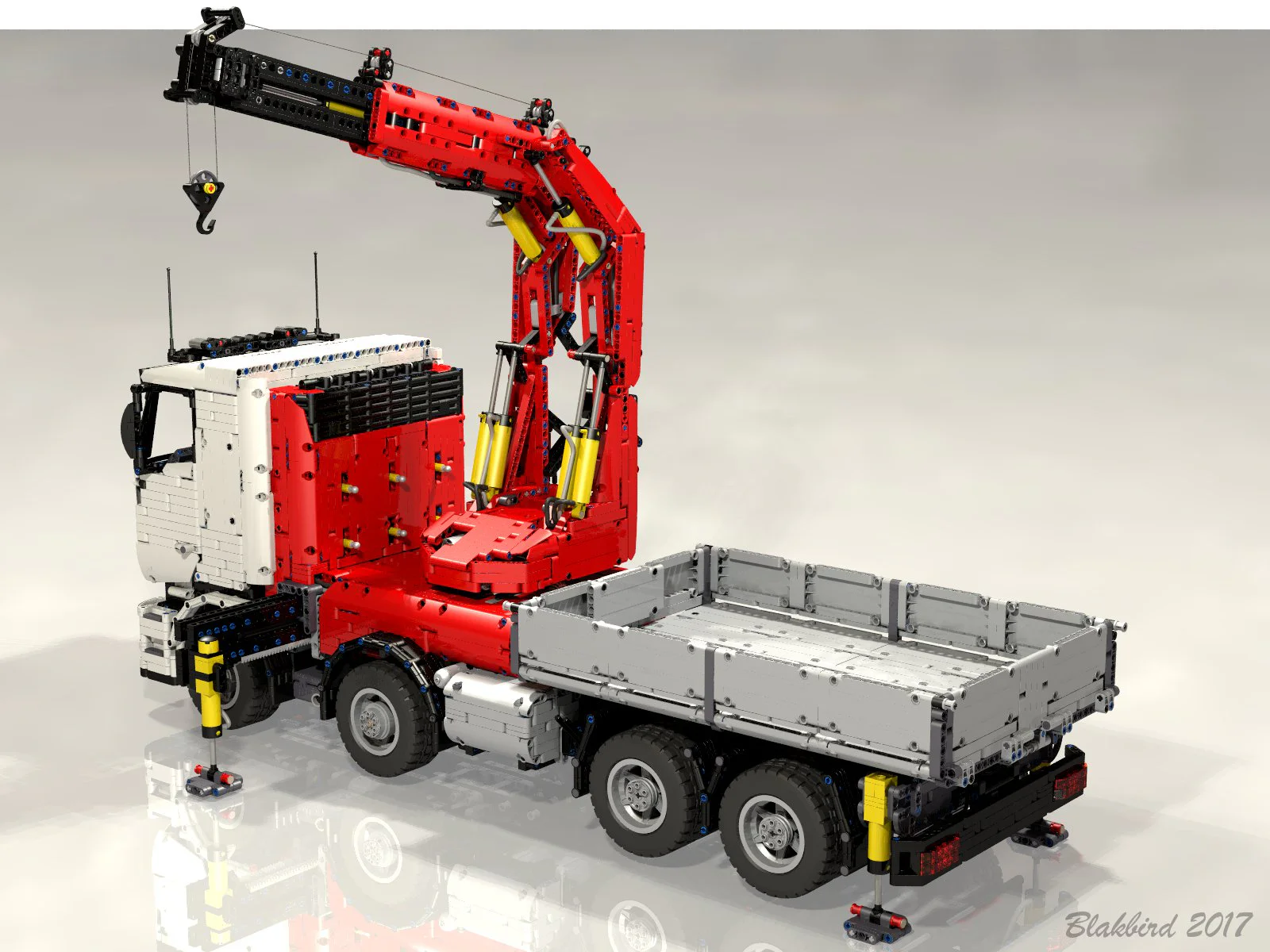 Air-powered winch for crane truck MOC-8800 image 7