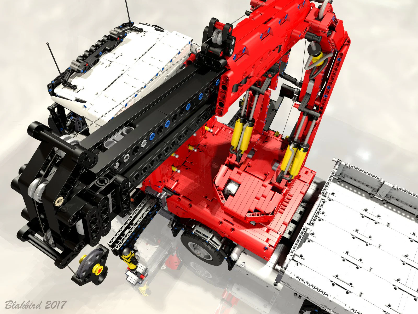 Air-powered winch for crane truck MOC-8800 image 9