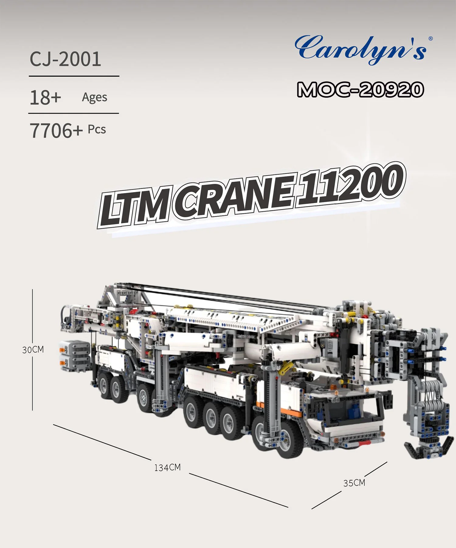 Liebherr LTM 11200 MOC-20920 image 6