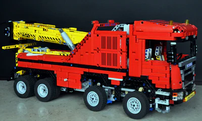 Scania 8x8 Extreme Tractor Trailer MOC-0583 image 2