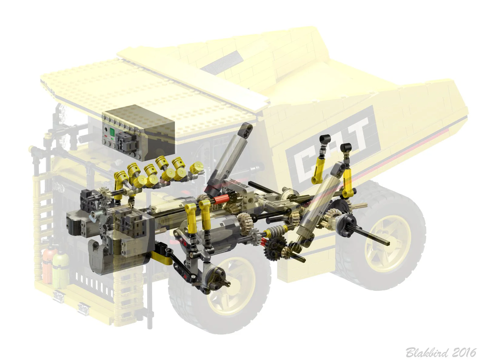 Truck, mining MOC-5708 image 2