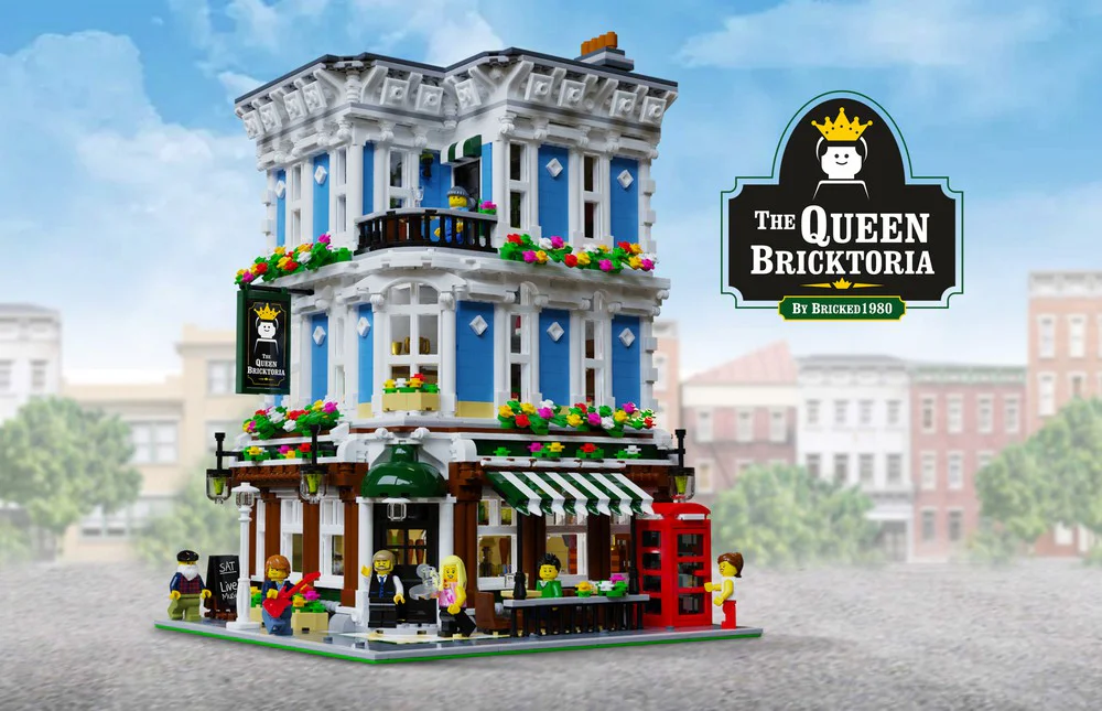 Streetview: Queen's Bar in Brictoria MOC-28774 image 1