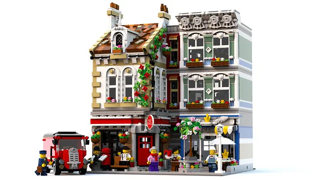 Block Square Post Office MOC-22101