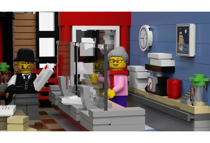 Block Square Post Office MOC-22101 image 2