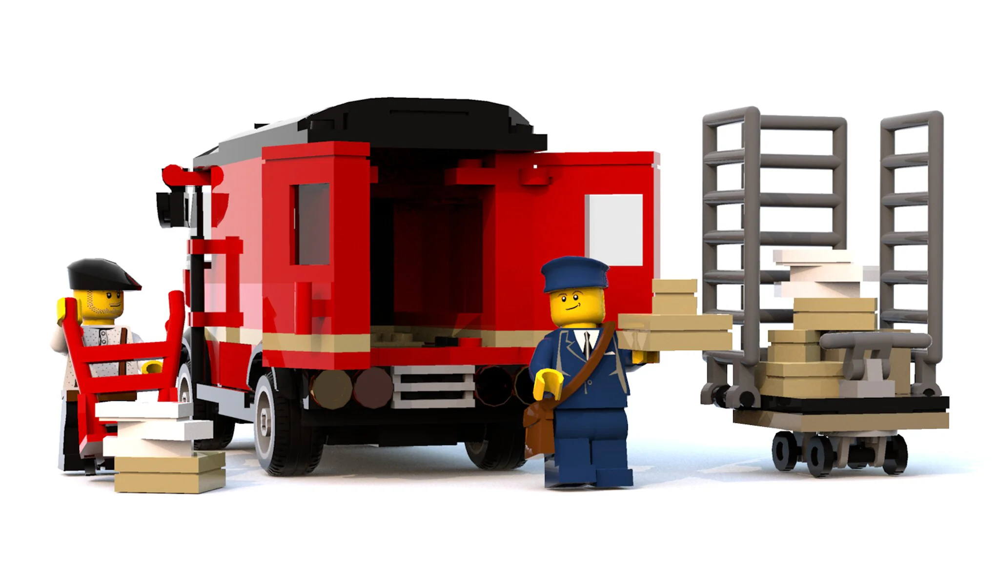 Block Square Post Office MOC-22101 image 6