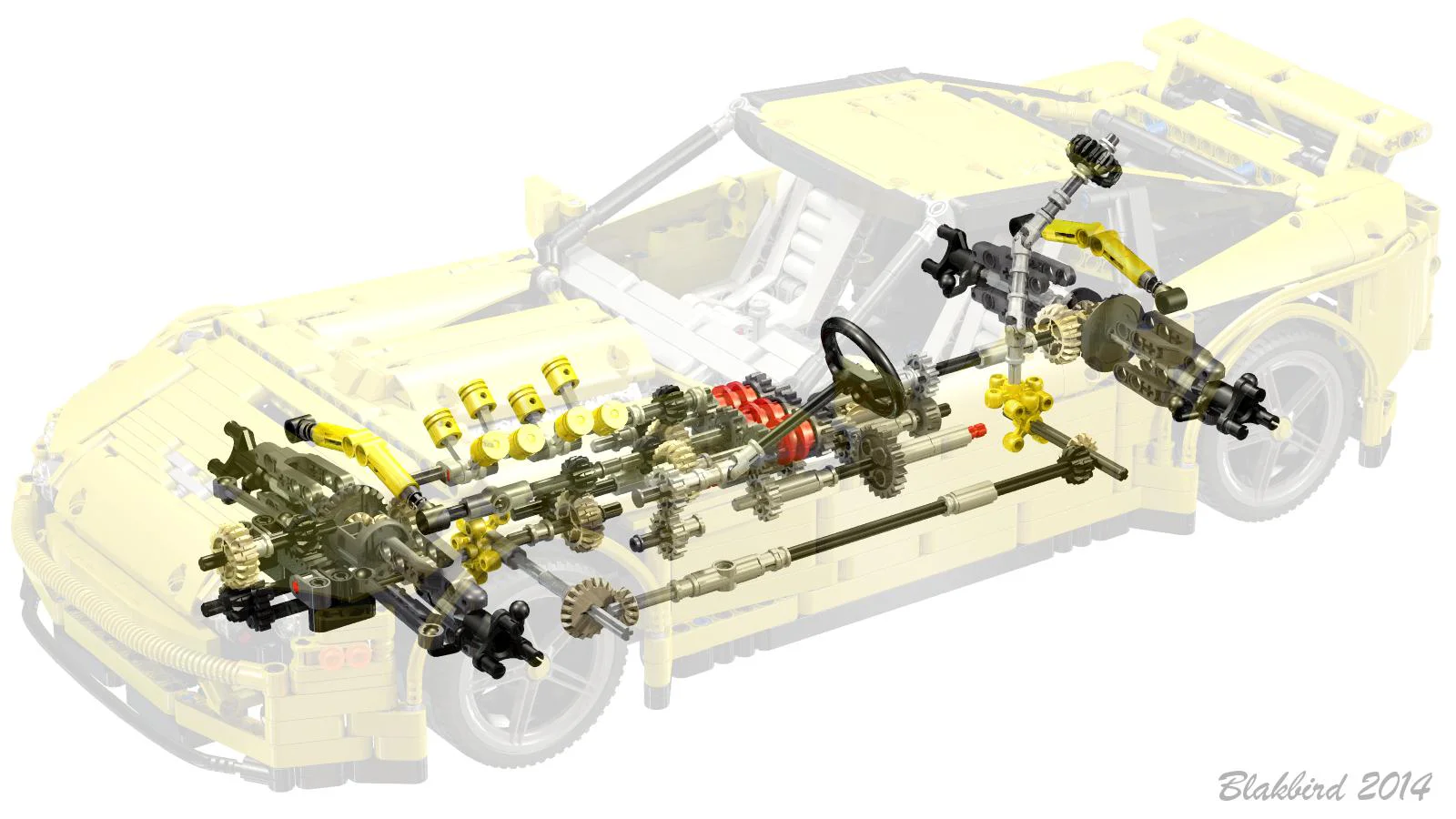 Sunny Kelfie Super Car MOC-0033 image 2