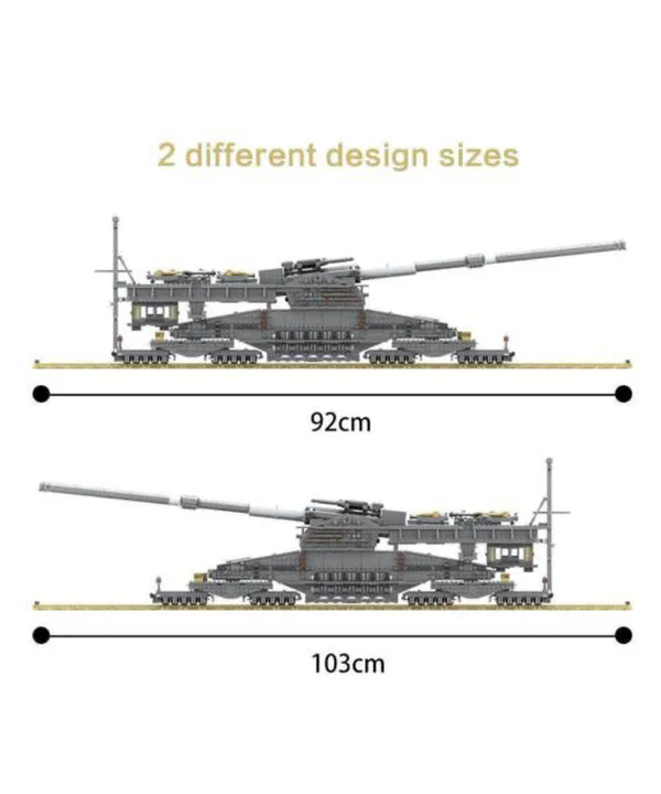 German 800 mm Dora 开智 KAZI/高博乐 GBL KY10005 image 2