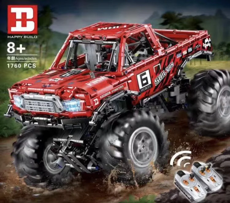 Auto-fast lock monster truck MOC-26278 image 1