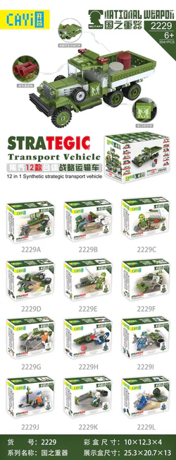 Heavy weapons of mass destruction: strategic transport vehicle 12