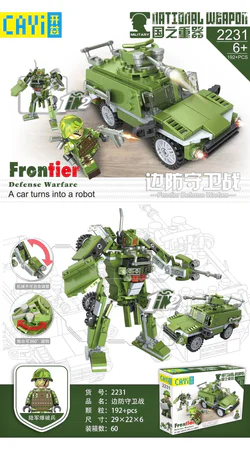 Heavy weapons of war: border guards