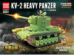 WWII TANK: KV-2 HEAVY TANK