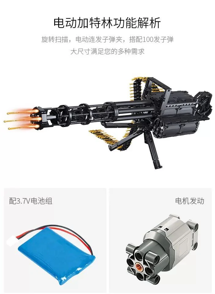 Gatlin electric scaffold 启智乐 86001 image 2