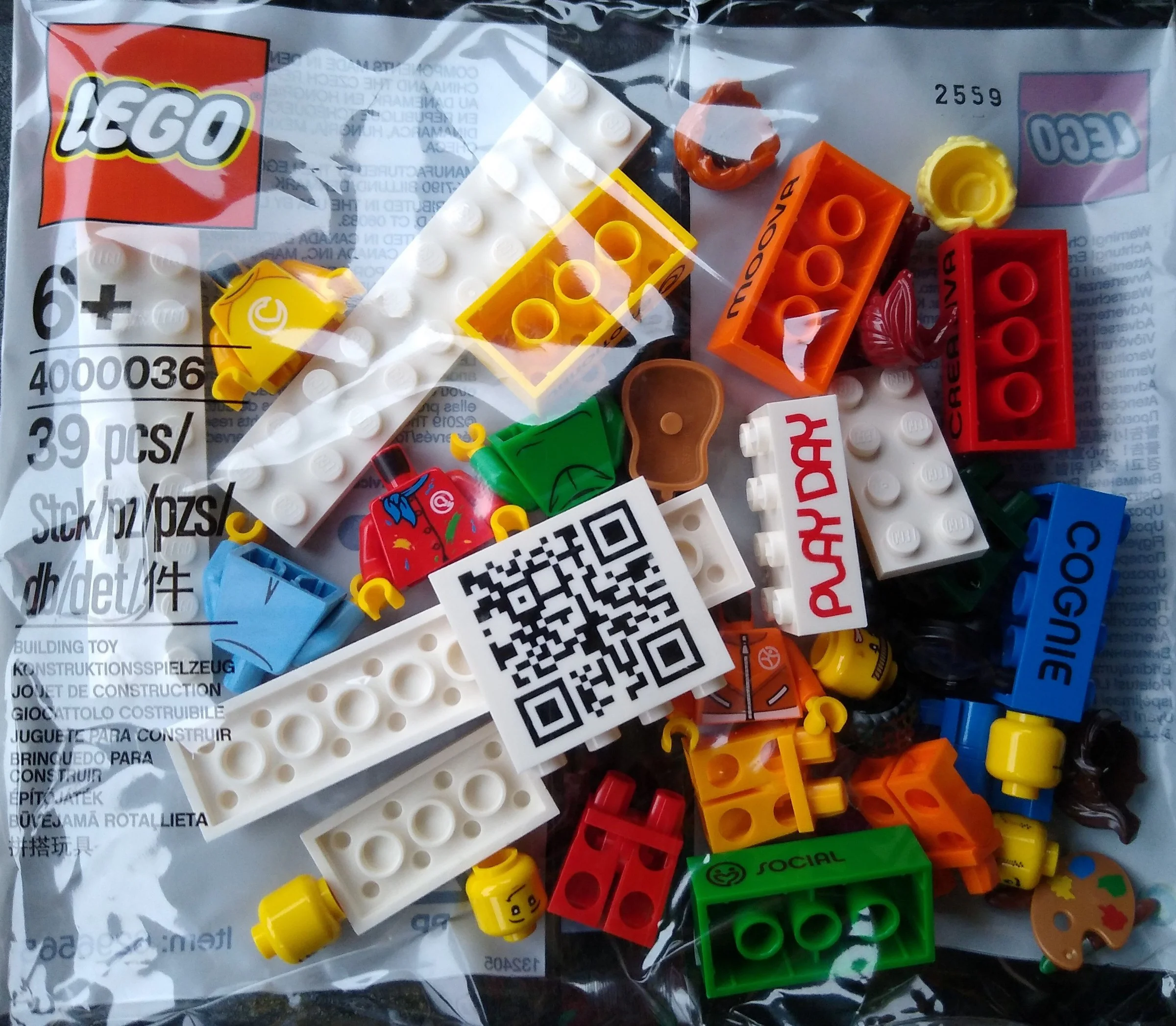 Lego Game Day Scroll 乐高 LEGO 4000036